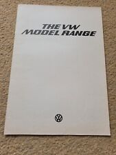 Volkswagen model range for sale  FAREHAM