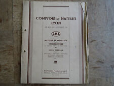 Ancienne brochure comptoir d'occasion  La Côte-Saint-André