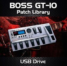 Biblioteca de patches de tons BOSS GT-10 - Mais de 350 efeitos de patch de guitarra em USB, usado comprar usado  Enviando para Brazil