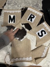 Burlap lace wedding for sale  Springfield