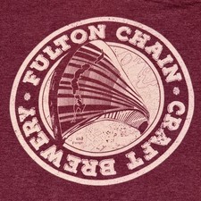Camiseta gráfica Fulton Chain artesanato cervejaria grande  comprar usado  Enviando para Brazil