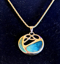 Enamelled sterling silver for sale  WOODBRIDGE