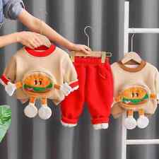 Suéter pulôver de lã infantil masculino feminino calça terno roupas infantis comprar usado  Enviando para Brazil