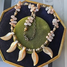 necklace shell clasp silver for sale necklace shell clasp silver for sale Midlothian