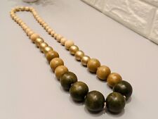 Vintage beads wooden for sale  CHIPPENHAM