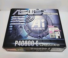 Placa-mãe Asus P4C800-E DELUXE todos os acessórios estão selados comprar usado  Enviando para Brazil