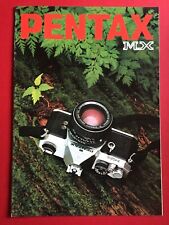 Pentax catalogo deplians usato  Bazzano