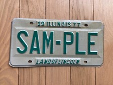 1977 illinois sample for sale  Tacoma