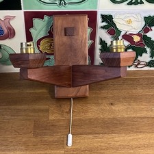 Vintage mcm wooden for sale  YEOVIL