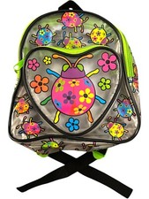 Mini Mochila Vintage Lisa Frank Transparente Joaninha Flores Coração Bolso Anos 90 Ano Novo comprar usado  Enviando para Brazil
