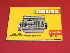 Deutz motor 716 gebraucht kaufen  Estorf