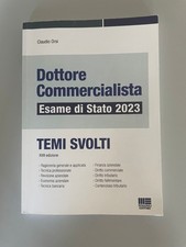 Dottore commercialista esame usato  Sturno