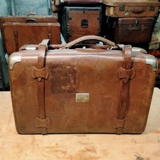 Valigia cuoio vintage usato  Modena