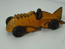 Hubley 1930 carro de corrida de ferro fundido com motorista, barco vintage cauda racer 7" de comprimento comprar usado  Enviando para Brazil