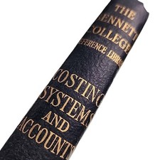 Costing systems accounts for sale  HASTINGS