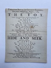 Rare georgian theatre for sale  LONDON