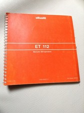 Olivetti manuale operatore usato  Italia