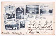 Cortina ampezzo dolomiti usato  Italia