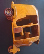 Wooden rickshaw 14cm for sale  CAMBERLEY