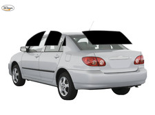 Kit de filme colorido personalizado computadorizado pré-cortado 2 camadas janela para 03-08 Corolla Sedan comprar usado  Enviando para Brazil