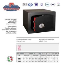 Cassaforte mtk 21x27x20 usato  Casteltermini