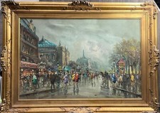 Huge original oil for sale  USA
