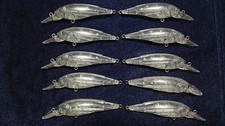 10 peças iscas artificiais corpo isca de pesca sem pintura 4 polegadas 3/8 oz iscas em branco E038 comprar usado  Enviando para Brazil