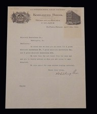 1916 letterhead kohlberg for sale  Marina