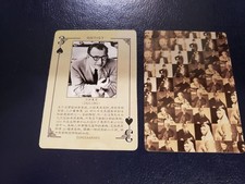 Usado, Cartão de jogo Eero Saarinen arquiteto finlandês-americano e artista industrial UAU comprar usado Usado, Cartão de jogo Eero Saarinen arquiteto finlandês-americano e artista industrial UAU comprar usado  Enviando para Brazil