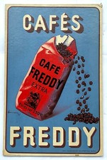 Ancien carton présentoir d'occasion  Tigy