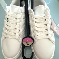 Sainsbury white trainers for sale  SWINDON