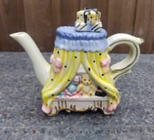 Porcelain decorative teapot for sale  HEREFORD