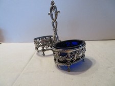 Ancien saleron double d'occasion Ancien saleron double d'occasion  Ussac