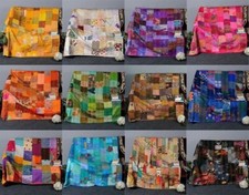 Usado, Roupa de cama boêmia patchwork acolchoada reversível cobertor verão jogar arte acolchoada comprar usado  Enviando para Brazil