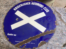Uraltes emailschild kaiserreic gebraucht kaufen  Sittensen