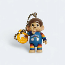 Monchhichi em roupa arco-íris 1,25" mini boneco CHARME CHAVEIRO brinquedo colecionável comprar usado  Enviando para Brazil