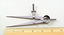 LUFKIN EUA VINTAGE 4” DIVISÓRIAS DE PERNA PLANA COM PORCA RÁPIDA comprar usado  Enviando para Brazil
