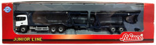 Reboque Schuco Junior Line Scania carro transportador e barra de tração escala 1:72 - Novo na caixa, usado comprar usado  Enviando para Brazil
