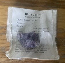 Blue john calcium for sale  OLDHAM
