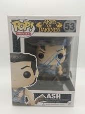 Bruce Campbell "Exército das Trevas" AUTÓGRAFO Assinado 'Ash' 53 Funko Pop ACOA comprar usado  Enviando para Brazil