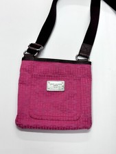 Bolsa tiracolo hipster vintage Tommy Hilfiger Nova York rosa comprar usado  Enviando para Brazil