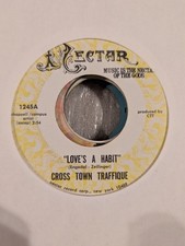 PSYCH Cross Town Traffique Love's A Habit / Shadow Woman Nectar 1245 1970 VG+ comprar usado  Enviando para Brazil