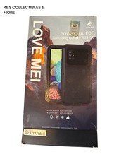 Capa telefone LOVE MEI Samsung Galaxy A71 5G com protetor de tela de vidro temperado, comprar usado  Enviando para Brazil