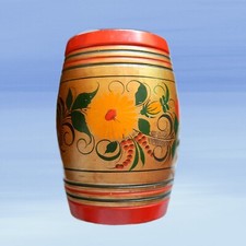 Vintage wooden lidded for sale  PLYMOUTH