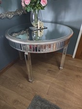 Mirrored table for sale  MANSFIELD