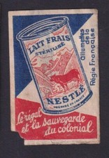 Antique match label d'occasion  Expédié en Belgium