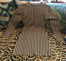 Dogtooth dress. pink for sale  BELFAST