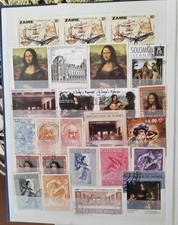 Francobolli leonardo davinci usato  Empoli
