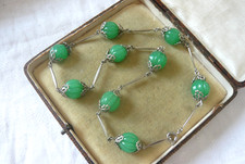 Vintage green glass for sale  OLNEY