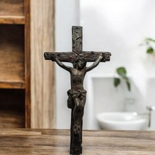 Antique wooden crucifix d'occasion  Expédié en Belgium